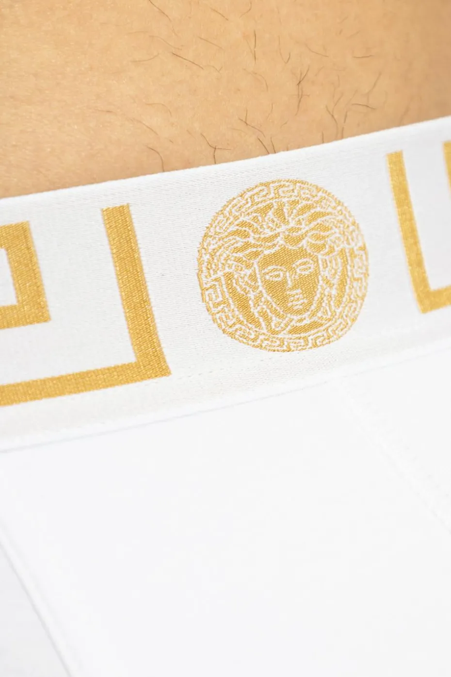 Versace BIAŁY Dwupak bokserek