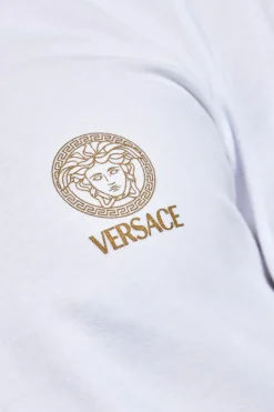 Versace BIAŁY Dwupak t-shirtów z logo