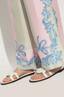 Versace BIAŁY Klapki `Medusa `95`