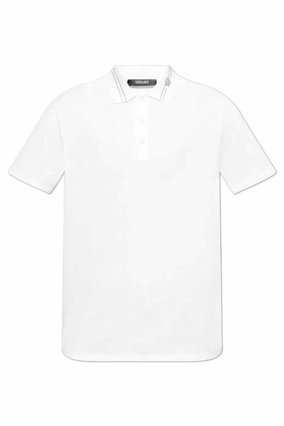 Versace BIAŁY Polo z logo