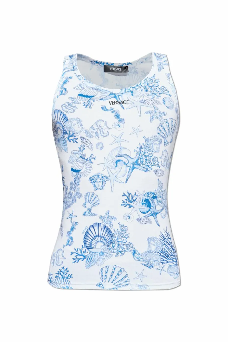 Versace BIAŁY Top bieliźniany bez rękawów