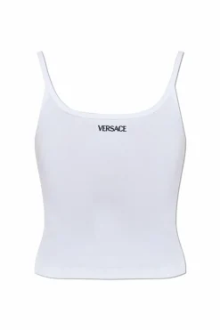 Versace BIAŁY Top bieliźniany na ramiączkach