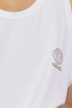 Versace BIAŁY Top z kolekcji ‘Underwear’