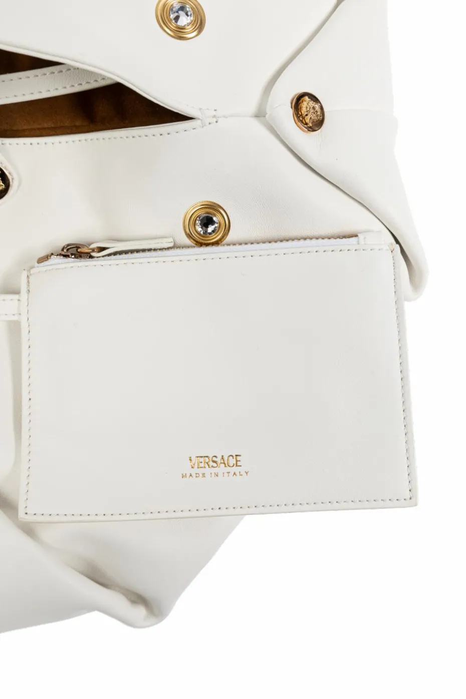 Versace BIAŁY Torba na ramię `Protea`