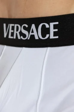 Versace BIAŁY Trójpak bokserek z logo