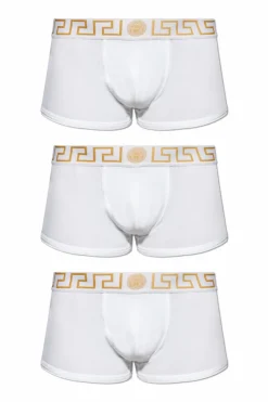 Versace BIAŁY Trójpak bokserek