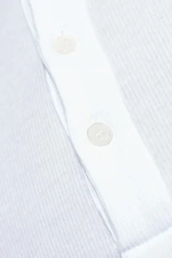 Versace BIAŁY T-shirt z bieliźniany z wyszytym logo