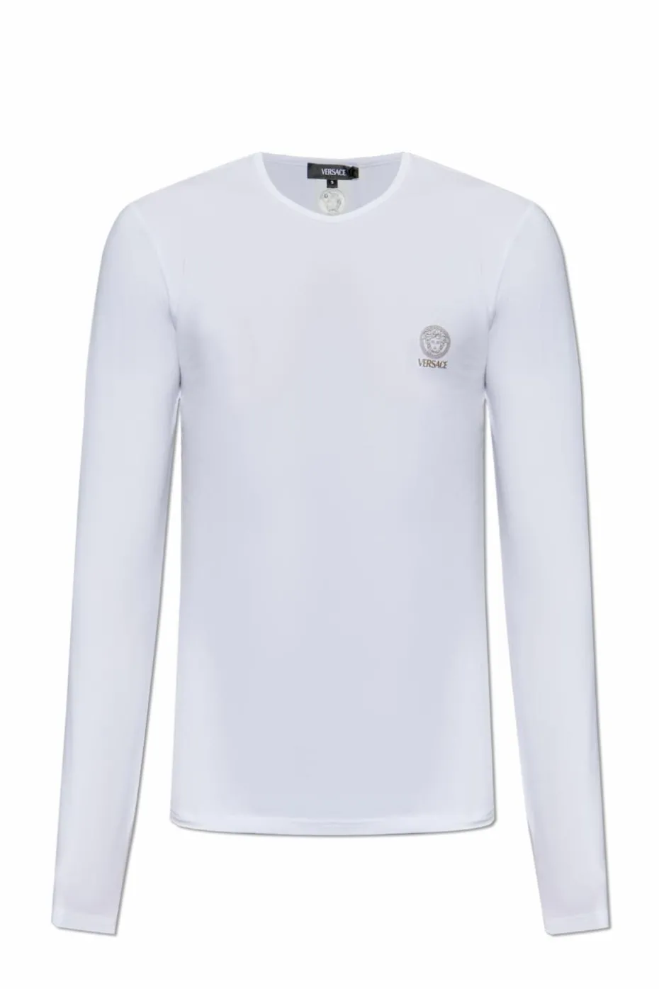 Versace BIAŁY T-shirt z logo