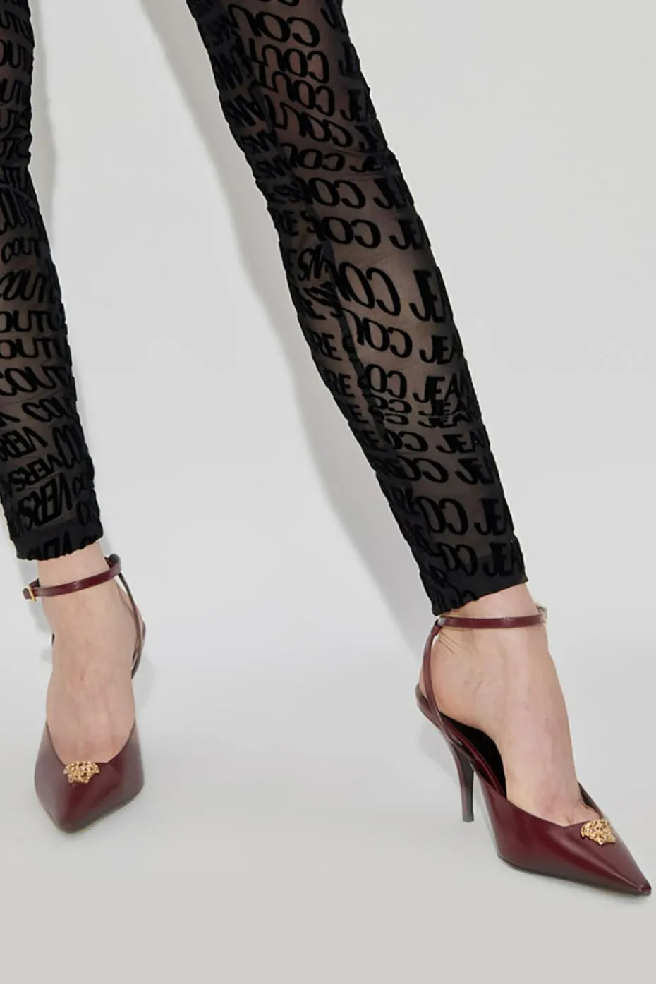 Versace BORDO Buty na obcasie