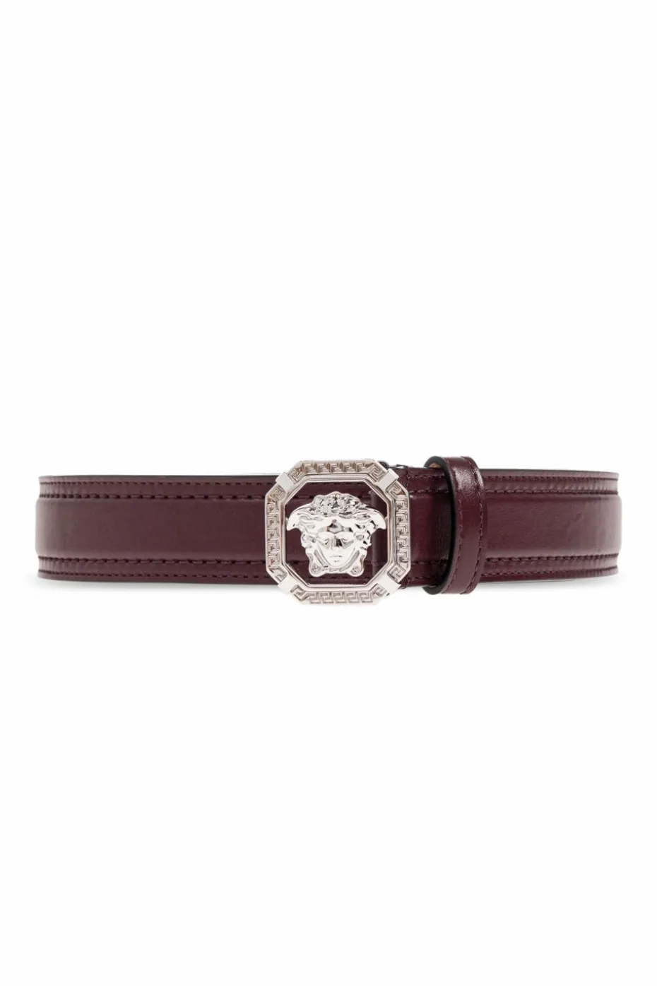 Versace BORDO Skórzany pasek
