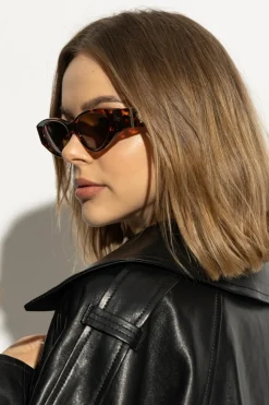 Versace BRĄZOWY Okulary przeciwsłoneczne