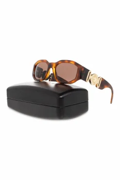 Versace BRĄZOWY Okulary przeciwsłoneczne