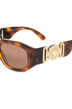 Versace BRĄZOWY Okulary przeciwsłoneczne