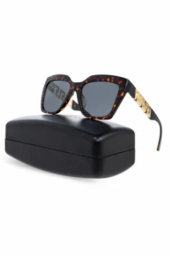 Versace BRĄZOWY Okulary przeciwsłoneczne