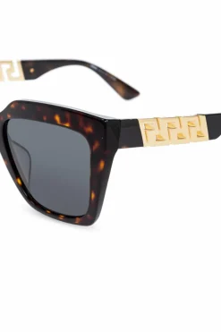 Versace BRĄZOWY Okulary przeciwsłoneczne