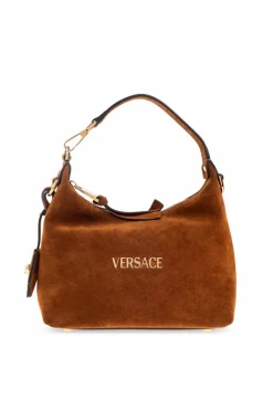 Versace BRĄZOWY Torba do ręki