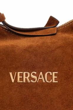 Versace BRĄZOWY Torba do ręki