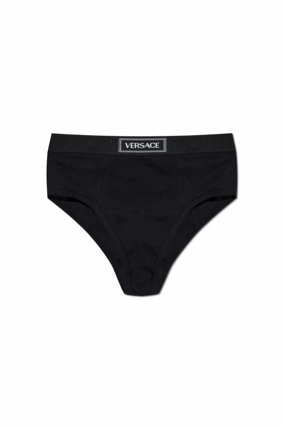 Versace CZARNY Bawełniane figi