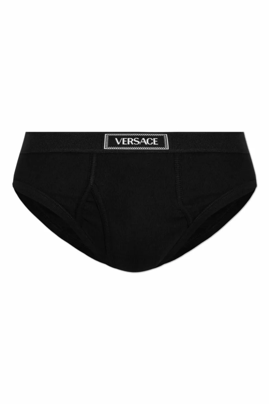 Versace CZARNY Bawełniane slipy