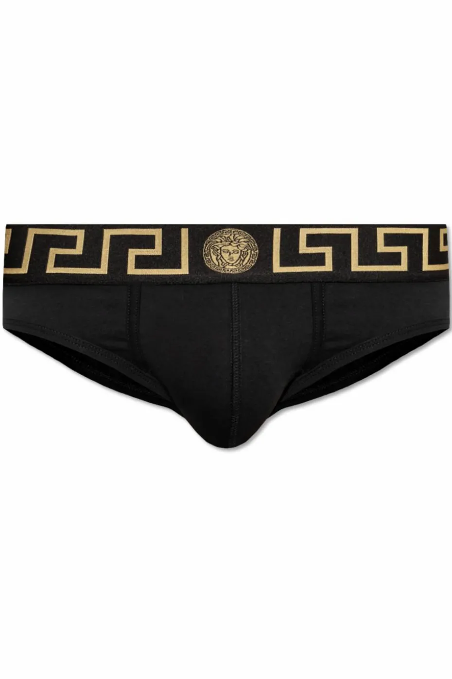 Versace CZARNY Bawełniane slipy