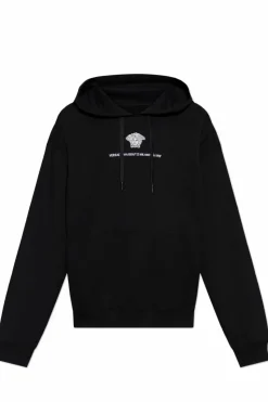 Versace CZARNY Bluza z logo
