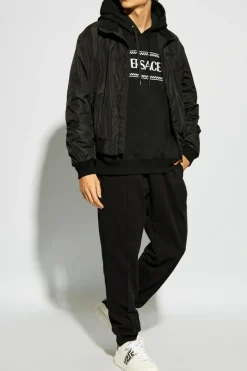 Versace CZARNY Bluza z logo
