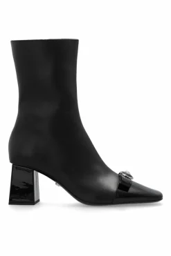 Versace CZARNY Botki na obcasie