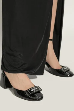 Versace CZARNY Buty na obcasie