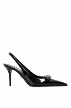 Versace CZARNY Buty na obcasie
