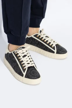 Versace CZARNY Buty sportowe ‘Barocco Greca’