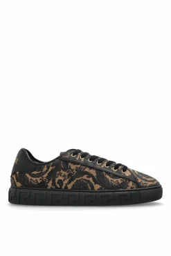 Versace CZARNY Buty sportowe z logo