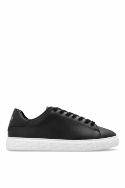 Versace CZARNY Buty sportowe ‘Greca’