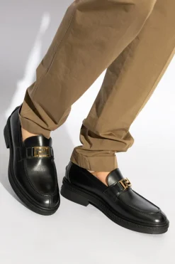 Versace CZARNY Buty typu `loafers`