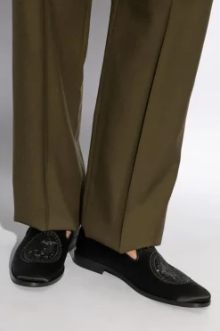 Versace CZARNY Buty typu `loafers`