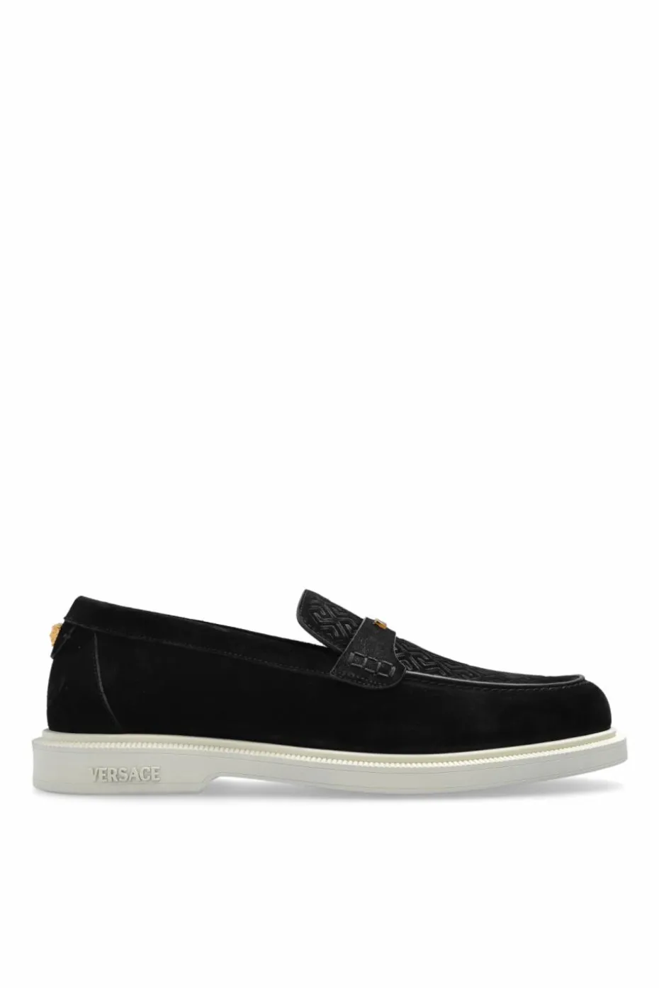 Versace CZARNY Buty typu `loafers`