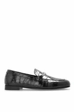 Versace CZARNY Buty typu `loafers`