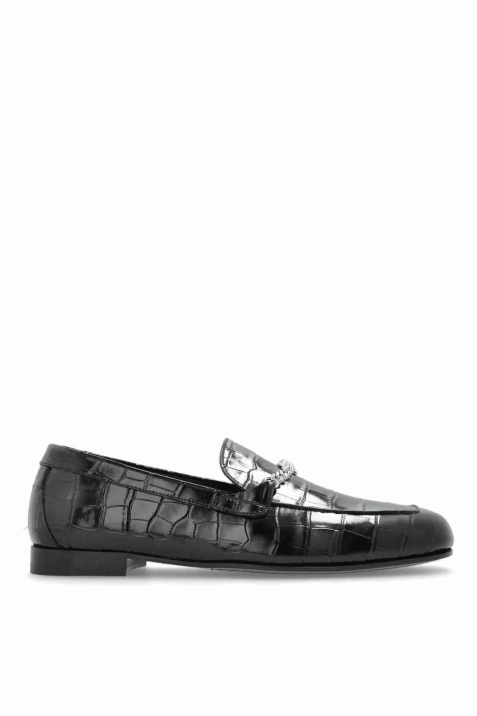 Versace CZARNY Buty typu `loafers`