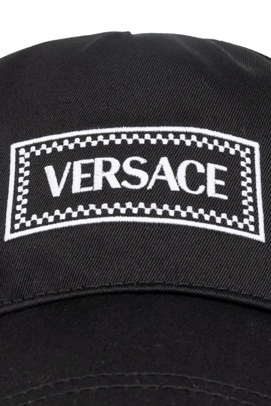 Versace CZARNY Czapka z daszkiem