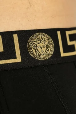 Versace CZARNY Dwupak bokserek