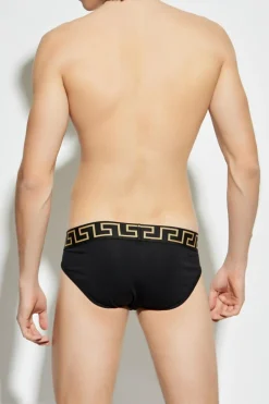 Versace CZARNY Dwupak slipów