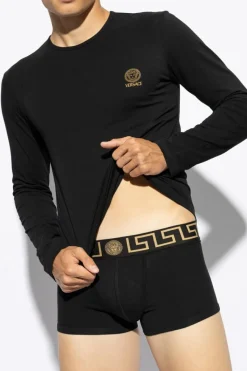 Versace CZARNY Dwupak t-shirtów
