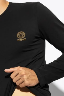 Versace CZARNY Dwupak t-shirtów