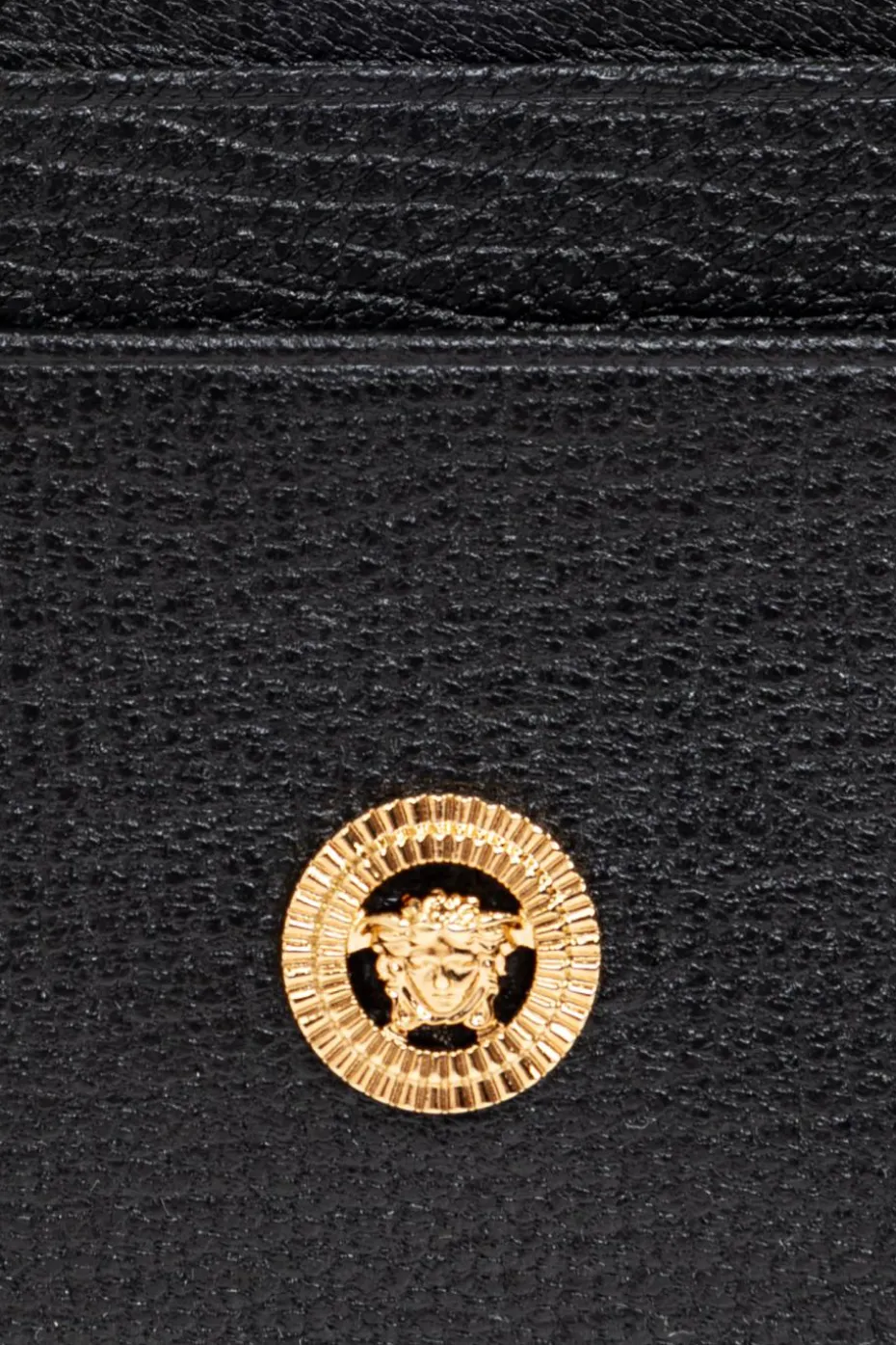 Versace CZARNY Etui na karty