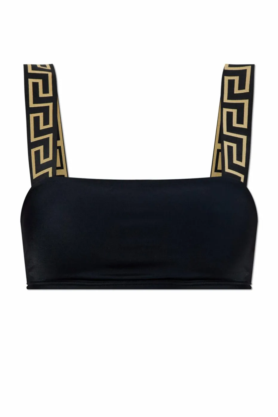 Versace CZARNY Góra od kostiumu kąpielowego
