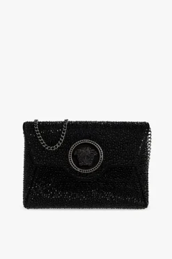 Versace CZARNY Kopertówka 'La Medusa'