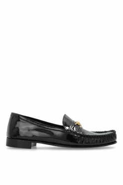 Versace CZARNY Skórzane buty