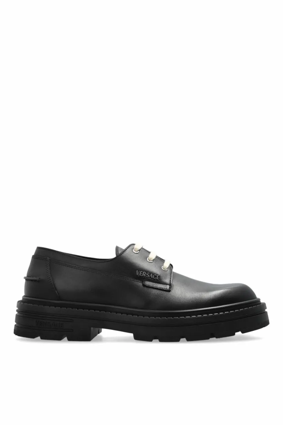 Versace CZARNY Skórzane buty `Adriano`