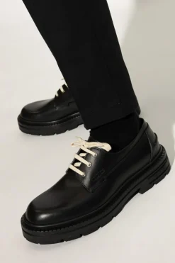 Versace CZARNY Skórzane buty `Adriano`