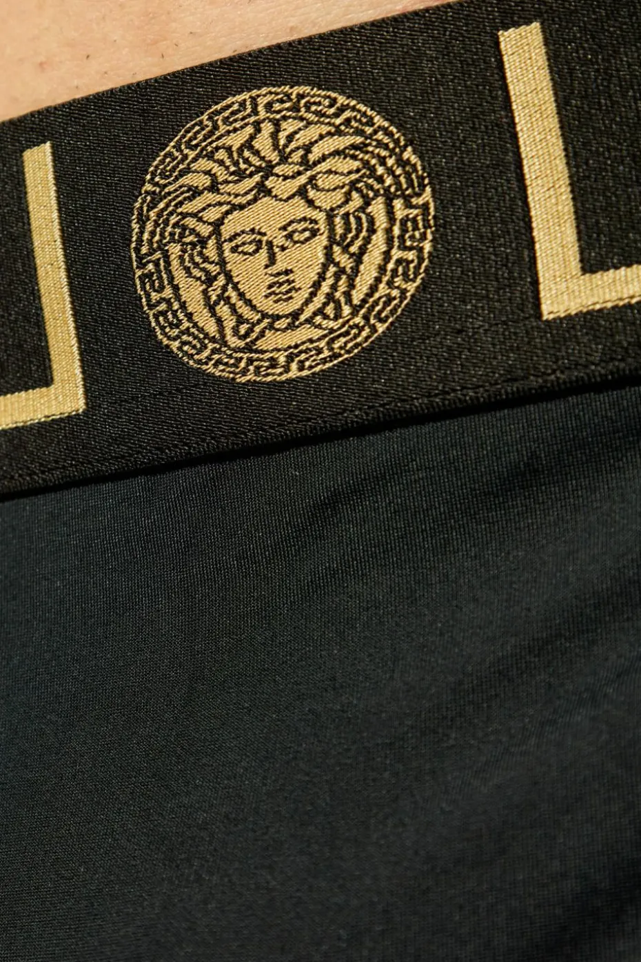 Versace CZARNY Slipy kąpielowe