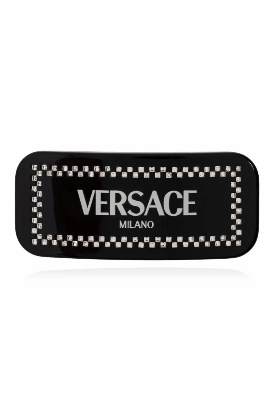 Versace CZARNY Spinka z logo
